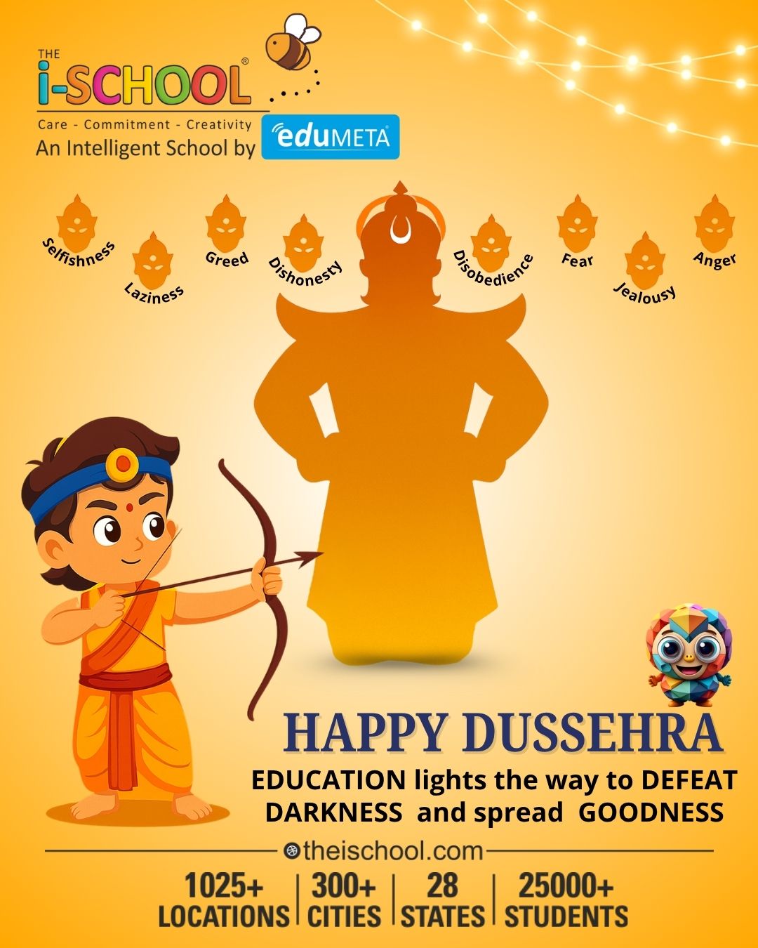Happy Dussehra THE i-SCHOOL